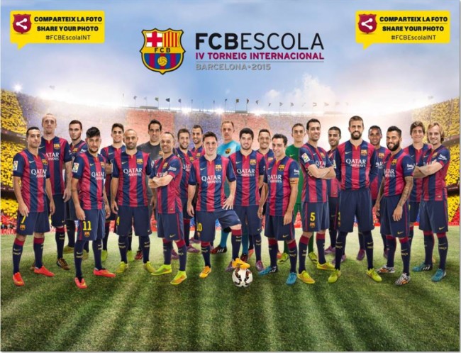 FCバルセロナインターナショナルトーナメント｜公式ポスター